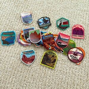National park stickers